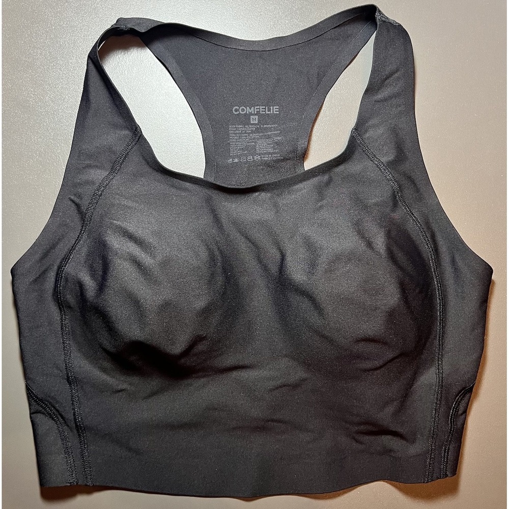 Comfelie Bra Size Medium‎ Racerback Sports Breathable Padded Lightweight